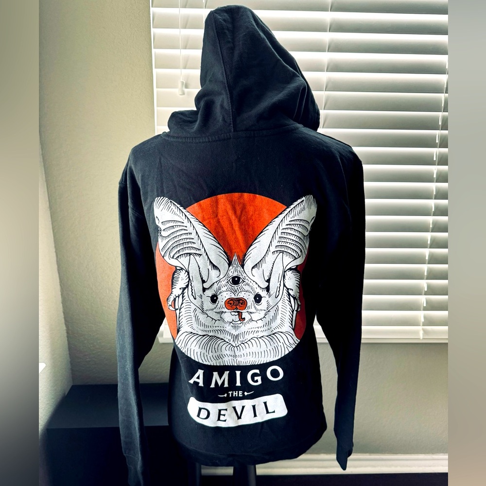 Authentic Amigo the Devil three eyed Bat Hoodie